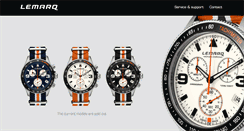 Desktop Screenshot of lemarqwatches.com